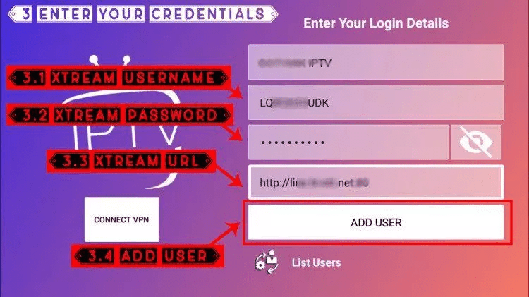 Login with Xtreme Codes API